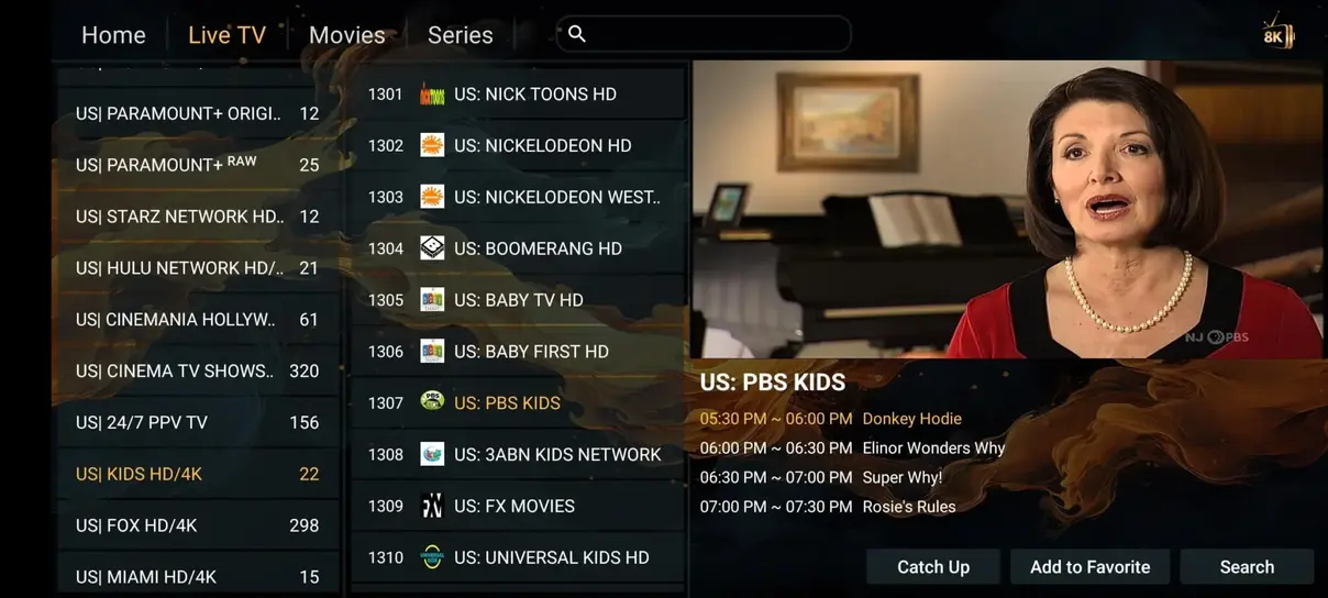 DoubleClickTV preview visual example number 1